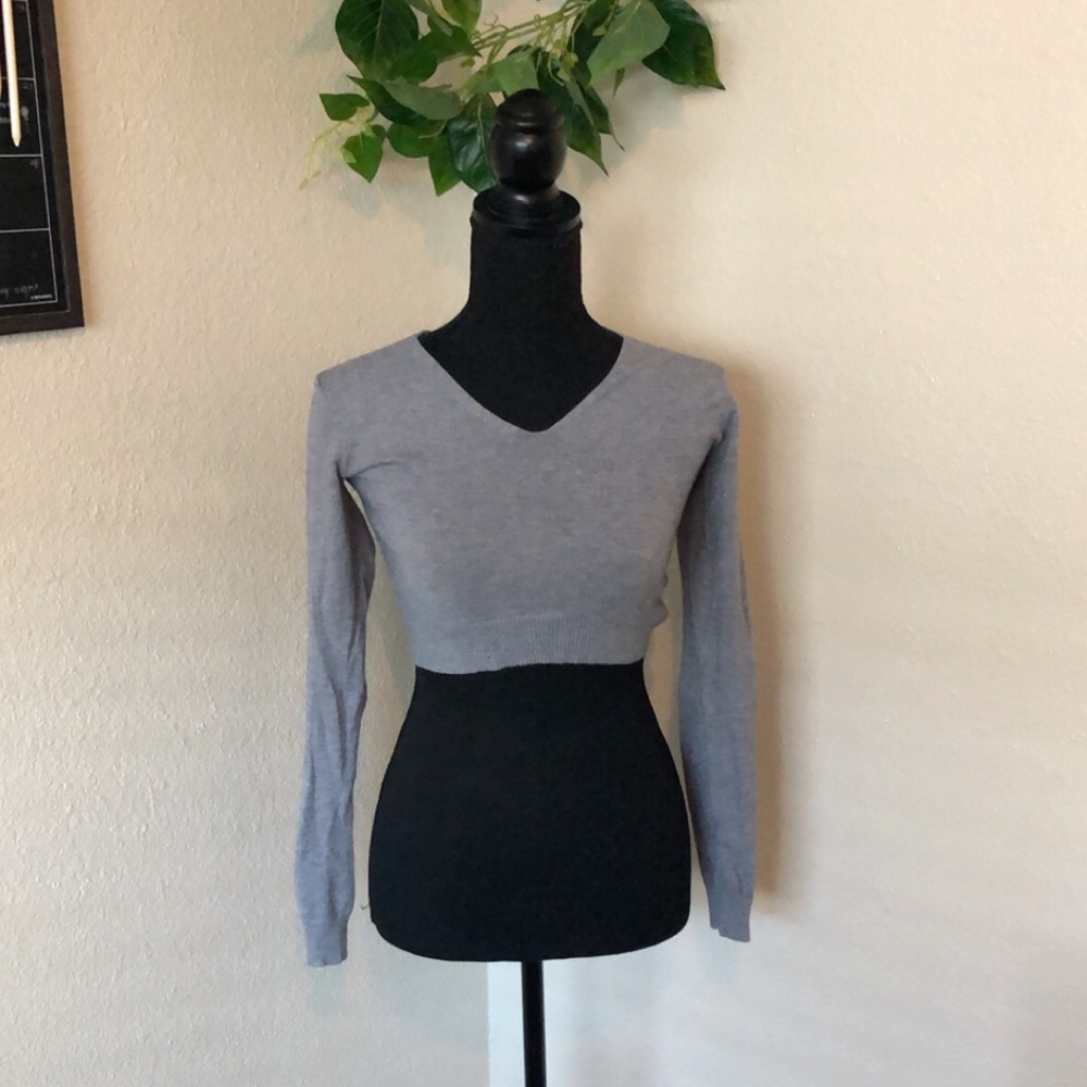 Long Sleeve Crop Top